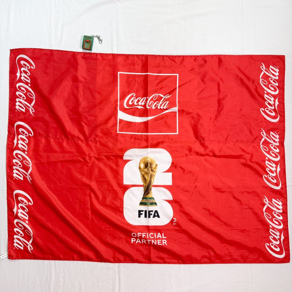 World Cup FIFA Fan Fest Coca Cola Flag / Cape